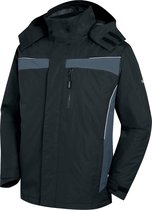 Uvex Wetterjacke Perfect Schwarz, Grau (98378)-M