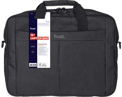 Trust - Primo - Laptop Schoudertas - 16 inch - Zwart