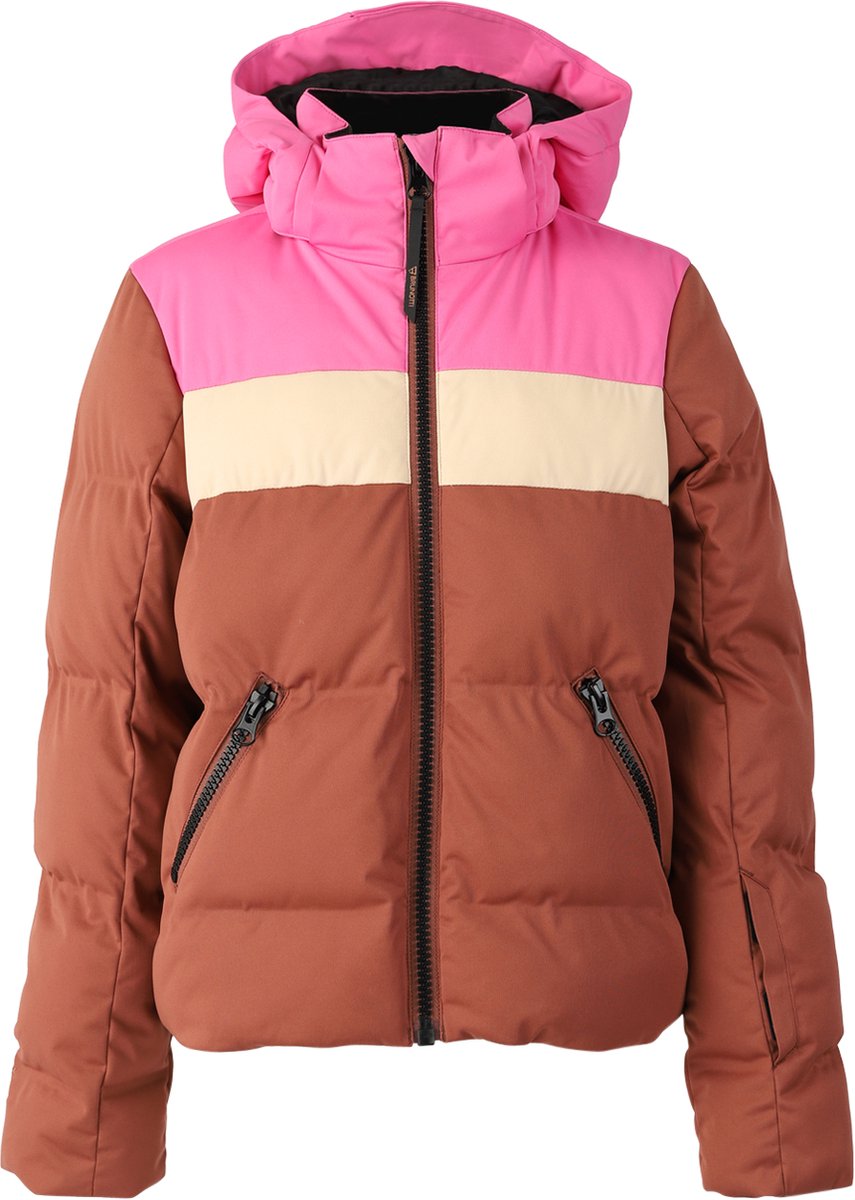 Brunotti Niagony Meisjes Puffer Ski Jas Bruin