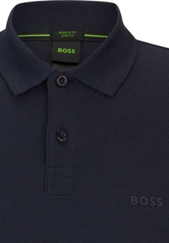 Hugo Boss poloshirt korte mouw donkerblauw