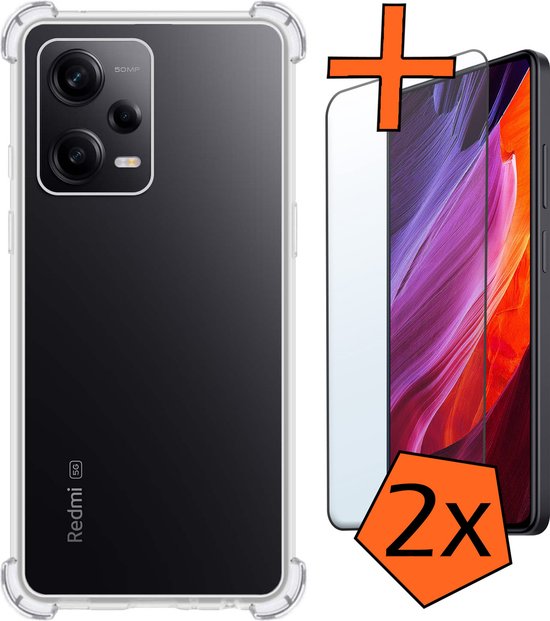 EASSGU Coque Pour Redmi Note 12 (4G) (6.67" Inches), Housse De Protection De Couleur Dégradée Transparente, Étui De Téléphone Anti-Chute Et