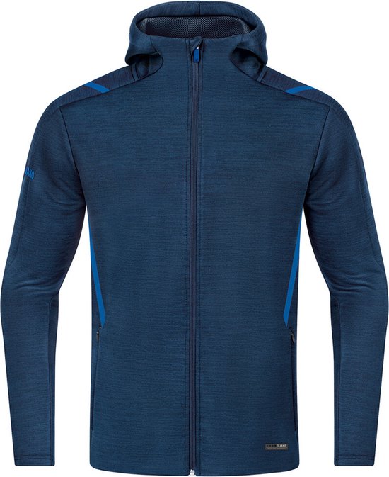 Jako - Casual Zip Jacket Challenge - Blauw Vest-3XL