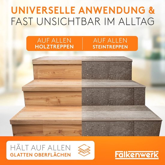 Queta Antislipstrips, trapset, antislip, transparant, antislip, trapmatten, antislip, 15 rollen, transparante antislipstrips met installatierol (15 x 80 cm Queta Antislipstrips, trapset, antislip, transparant, antislip, trapmatten, antislip, 15 rollen, transparante antislipstrips met installatierol (15 x 80 cm