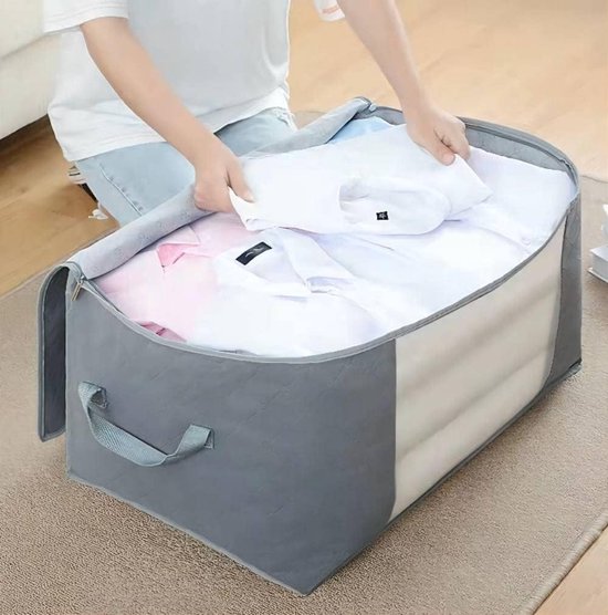 boîte de rangement pour vêtements \ Bacs de rangement pliables Organisateur de placard \ Sacs de rangement pour vêtements 34L x 26W x 7H centimètres