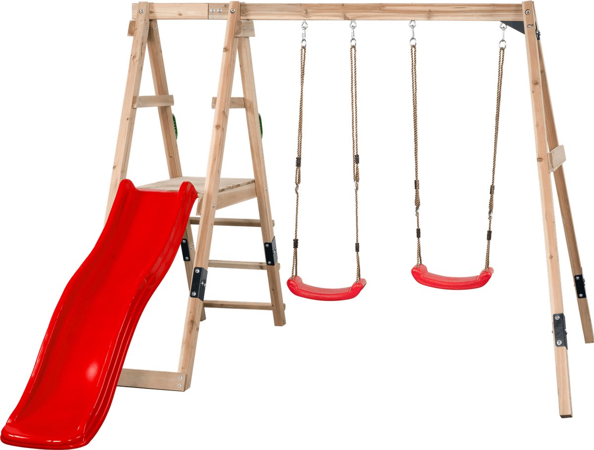 Swing King Ava - Speeltoestel - Rood