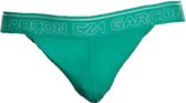 Garçon Courtside Green Thong - MAAT XL - Heren Ondergoed - String voor Man - Mannen String