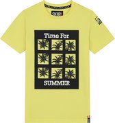 SKURK -T-shirt Thibo - Lemon - maat 158/164