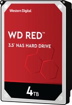 WD Red NAS Hard Drive WD40EFAX - Vaste schijf - 4 TB - intern - 3.5 - SATA 6Gb/s - 5400 tpm -buffer: 256 MB