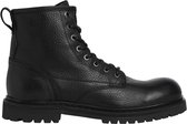 Jack & Jones - Heren Veterschoenen Buckley Leather Boot - Zwart - Maat 44