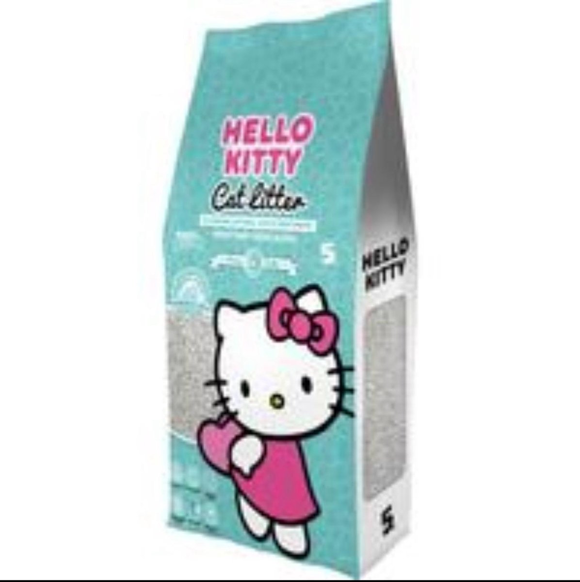 Hello Kitty Kattenbakvulling 6 x 5L Mix Geuren Baby Poeder & Marseille Zeep