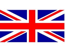 New Age Devi - UK Vlag - Groot-Brittannië - 90x150cm - GB United Kingdom Flag - Originele Kleuren - Sterke Kwaliteit - Incl. Bevestigingsringen