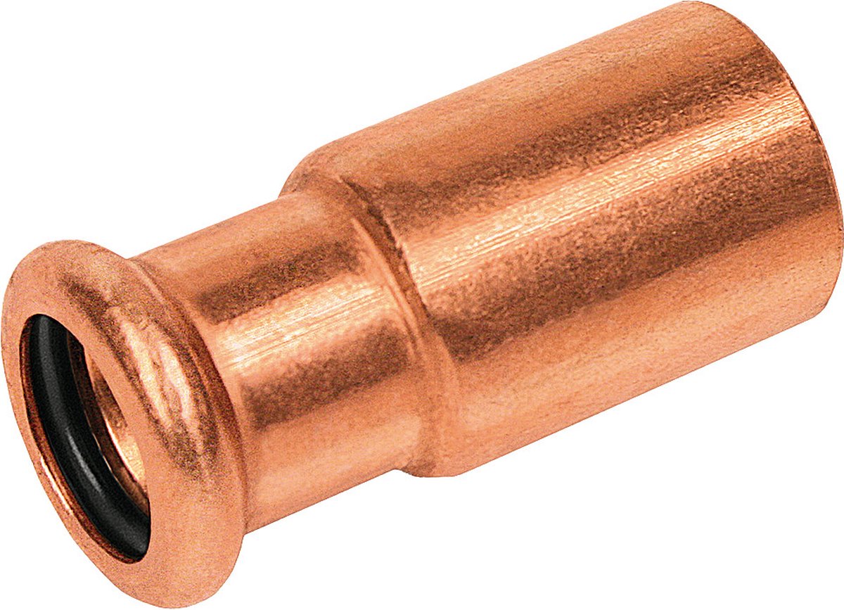 Bonfix Pressfitting roodkoper WATER Insteekkoppeling �76,1 x 54 - insteek x press - (m-profiel)