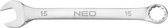 NEO 09-659 Steek/ringsleutel 15mm