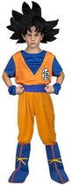 Kostuums voor Kinderen Dragon Ball Z Goku (4 Onderdelen) - 5-6 Jaar