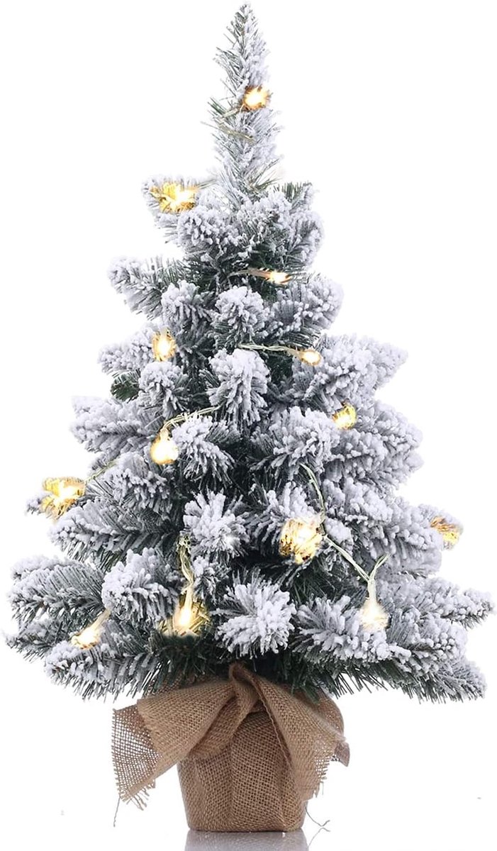 Kerstboom - Met Sneeuwbedekking- Kunstkerstboom - 50cm - Kerst - Decoratie