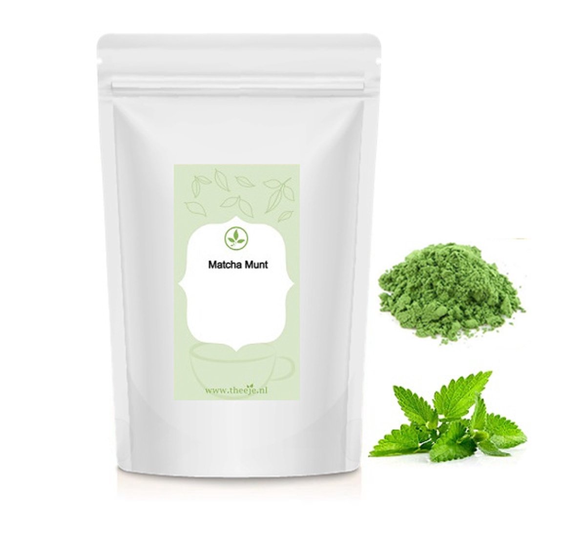 Matcha Munt - Matcha poeder - Matcha thee - Groene thee - Premium kwaliteit uit Japan - Matcha Latte - 50 gram