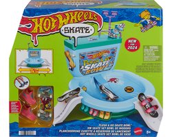 Hot Wheels Skate Doorspoelen En Gaan Skateset - Toiletpot Racebaan
