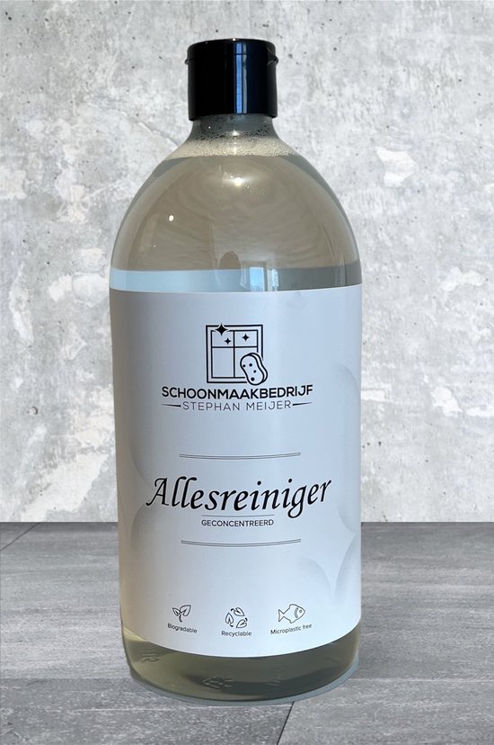 biologisch afbreekbaar schoonmaakmiddel