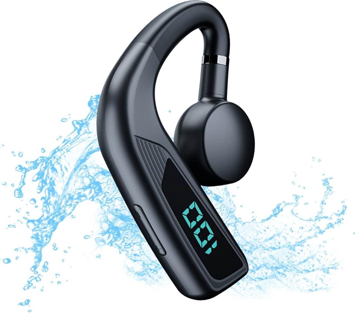 Bone Conduction Headphone - Sporthoofdtelefoon 30 Uur Speeltijd - Draadloze Oordopje Bluetooth - Sport Hardloop Koptelefoon - Ideaal voor Sport & Outdoor
