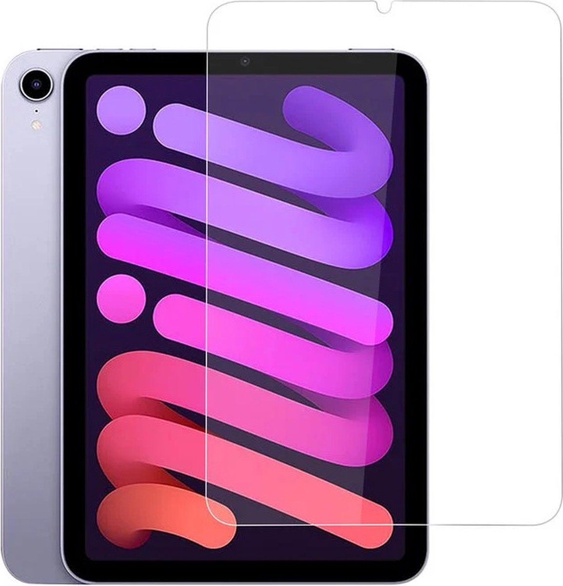 Screenprotector Geschikt voor iPad Mini 6 - Screen protector Tempered Glass Screen 9H Diamond Gehard Glas - Beschermglas Geschikt voor iPad Mini 6