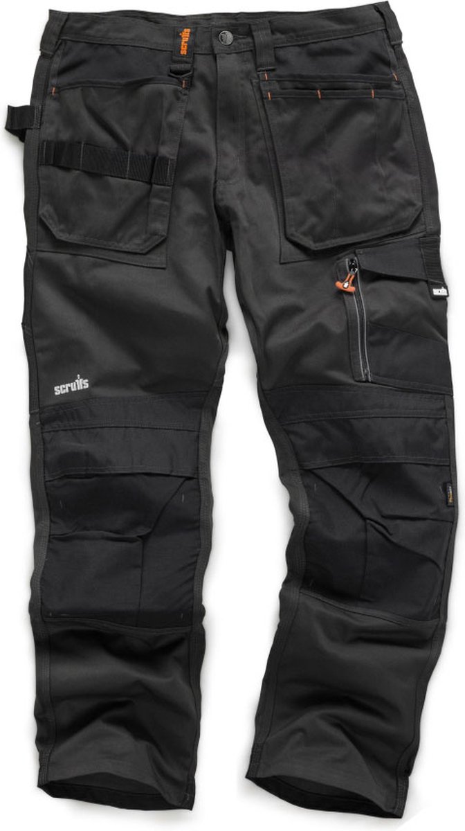 Scruffs 3D Trade Trousers-Donkergrijs-30/34