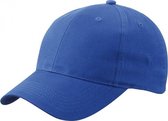 Finnacle - Kobaltblauwe Baseballcap met Verstelbare 6 Panelen - Katoenen Unisex Pet - Stijlvolle Petten voor elke Gelegenheid