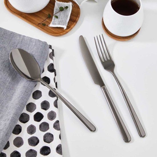 Sambonet Ménagère Linéaire - Zwart - 30 pièces / 6 personnes