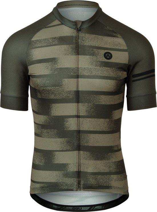 AGU Grainy Stripe Fietsshirt Essential Heren