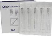 Voordeelverpakking 3 X BD Microlance injectienaalden 22G zwart 0,7x50mm 100 stuks (300094)