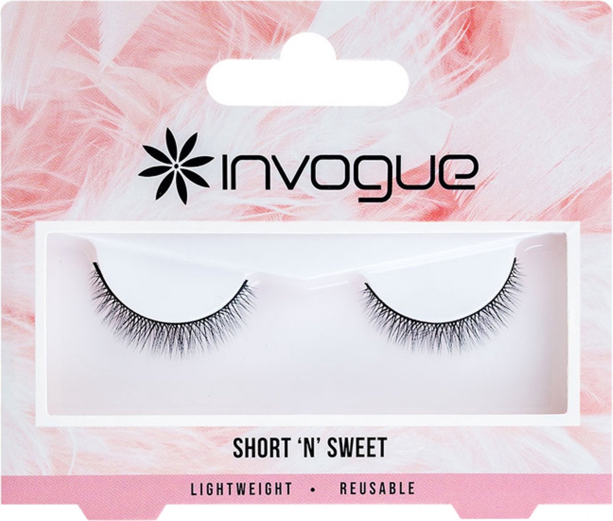 Invogue Short'N'Sweet Valse Wimpers 1 Paar