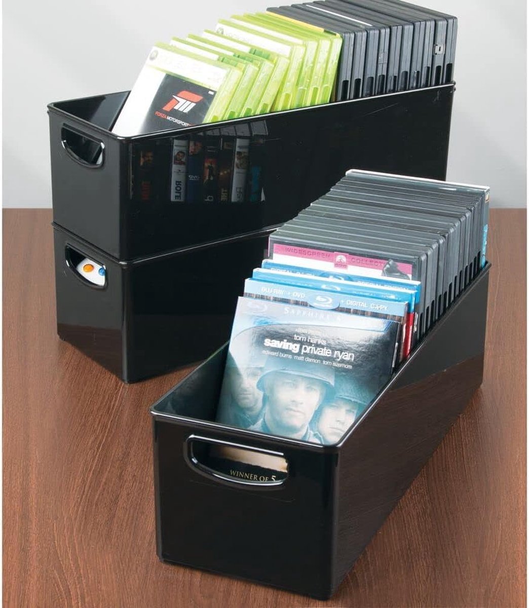 mDesign set van 4 opbergdozen voor breigaren en naaigaren – praktische knutseldoos van plastic met scharnierdeksel – stapelbare box voor wol, naaispullen, handwerk en meer – transparant mDesign set van 4 opbergdozen voor breigaren en naaigaren – praktische knutseldoos van plastic met scharnierdeksel – stapelbare box voor wol, naaispullen, handwerk en meer – transparant