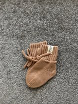 Adalletti Merino wol booties - Peach | Merino sokken | slofjes | Merino wol slofjes | baby