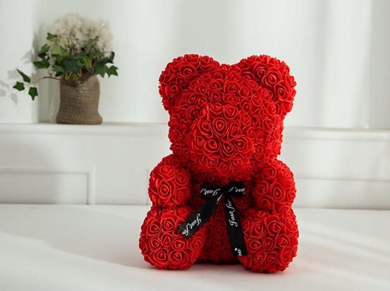 Regalo Rosa Luxe Hartvormige Geschenkdoos met Eeuwige Rozen en Teddybeer – Cadeau voor Vrouw, Vriendin, Haar – Romantisch voor Valentijn, Kerst & Huwelijk