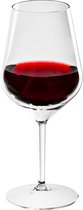 1x Witte of rode wijn wijnglazen 47 cl/470 ml van onbreekbaar kunststof - Wijnen wijnliefhebbers drinkglazen - Wijn drinken