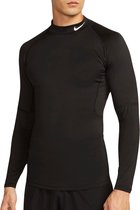 Mock Longsleeve Sportshirt Mannen - Maat XXL