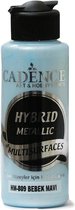Cadence Hybrid Metallic Acrylverf 120 ml Baby Blue