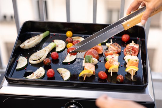 Campingaz Electric 1 XD Plancha elektrische grill - volledig gemonteerd - gietijzeren bakplaat van Campingaz — afbeelding 5