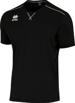 Errea Everton T-Shirt Mc Jr 00120 Zwart - Sportwear - Kind
