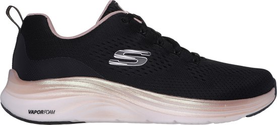 Skechers Vapor Foam - Midnight Glimmer Dames Instappers - Zwart - Maat 39