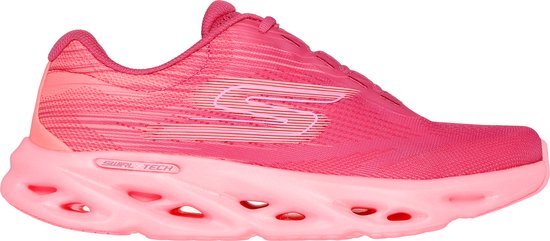 Skechers Go Run Swirl Tech Speed - Ult Dames Sneakers - Roze - Maat 38