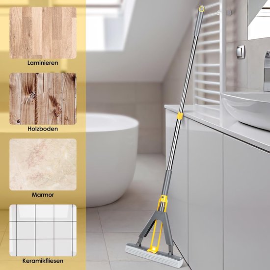 Kärcher Dweilmop met trekkoord, blauw, 50 l. | Kärcher Center Maes