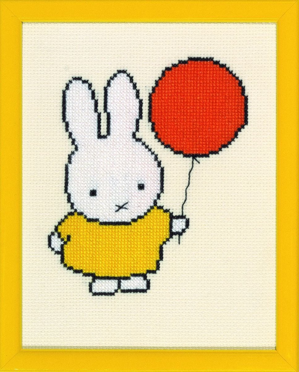 Pako borduurpakket 211.602 dick bruna nijntje met ballon