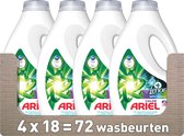 Bol.com Ariel Vloeibaar Wasmiddel +Touch Van Lenor Unstoppables Kleur - 4 x 18 Wasbeurten - Voordeelverpakking aanbieding
