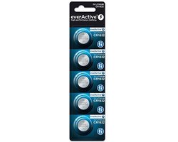 Everactive Cr1632 Lithiumbatterij Voor Elektronische Apparaten En Afstandsbedieningen (5 Stuks)