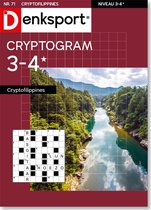 Denksport Puzzelboek Cryptofilippines 3-4*, editie 71
