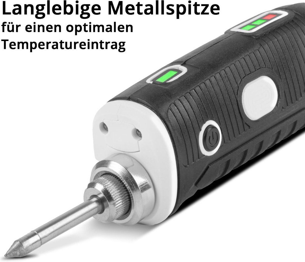 STAHLWERK accu-soldeerbout BLK-8 ST USB-soldeerapparaat | Soldeerstation | Soldeerpistool met 8 Watt vermogen en 480°C piektemperatuur voor solderen en desolderen – foto 8