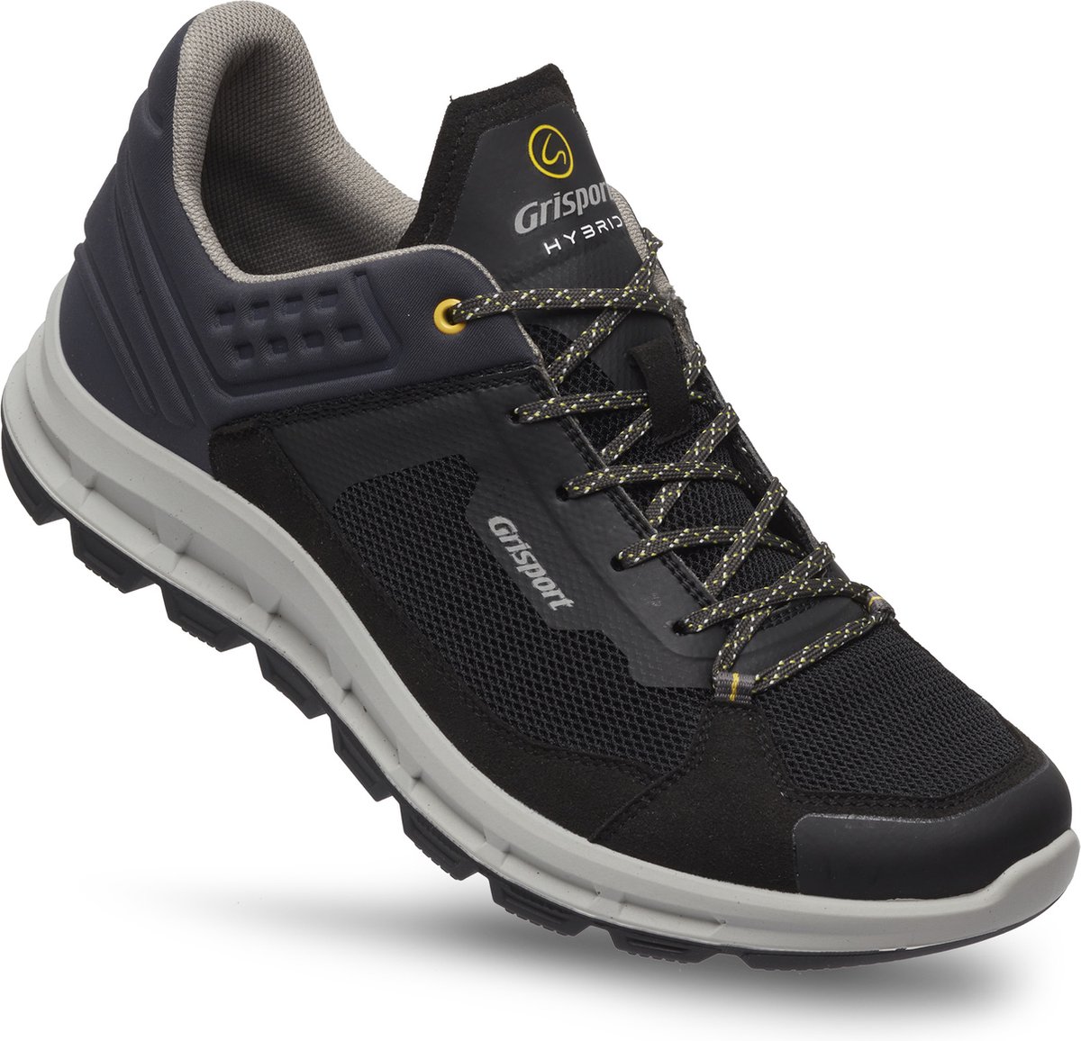 Grisport Grisport Delta Low Men Wandelschoenen Heren - Black - Maat 47