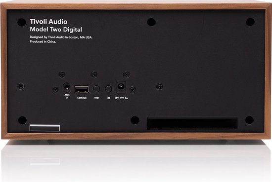 Tivoli Audio - Model Two Digital - Walnut / Gold van Tivoli Audio — afbeelding 2