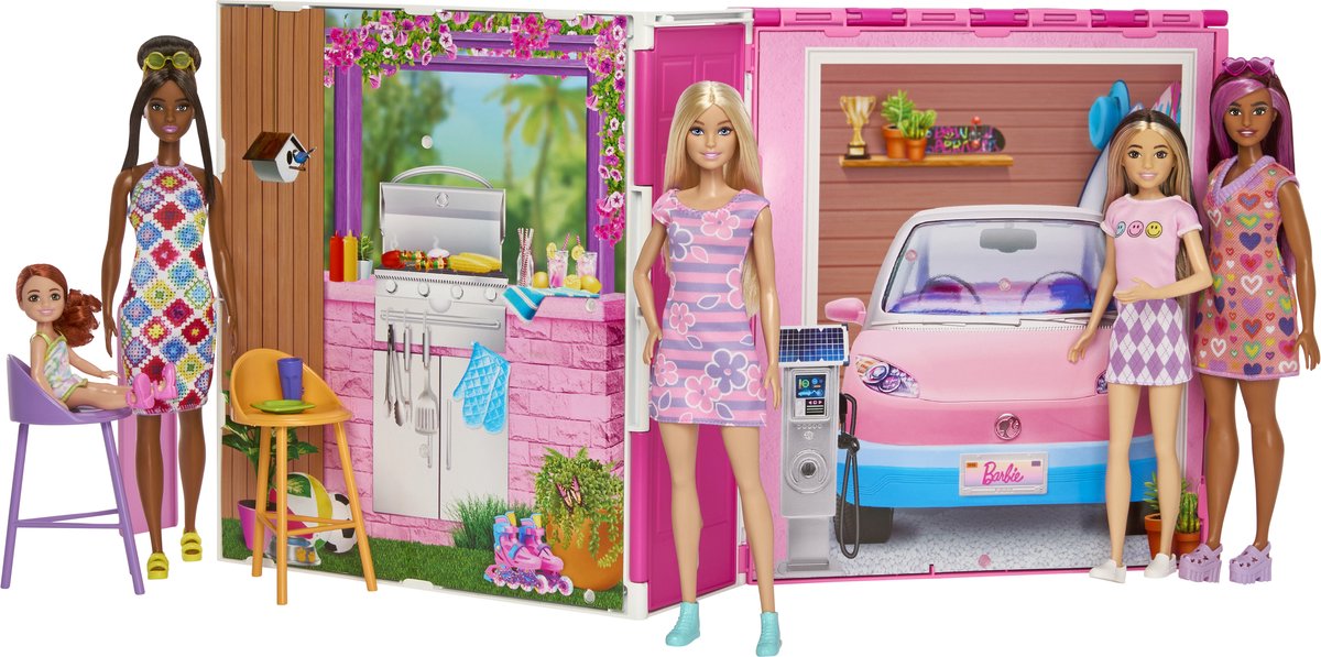 Barbie 65 jaar Vakantiehuis - Barbiepop - Poppenhuis — afbeelding 7