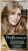 L'Oréal Paris Préférence Middenblond 7 - Permanente Haarkleuring